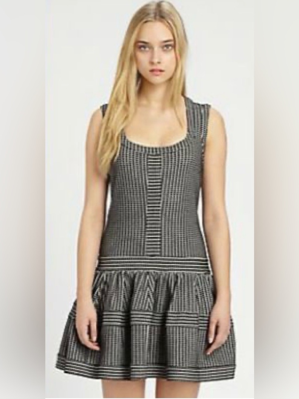Thakoon (sold at Barneys) Black and White Dress Sz 6